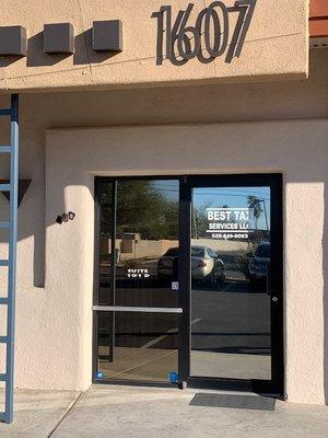 We are located on the corner of Wilmot Rd and Lee St, on the south side of the office complex facing Lee St.