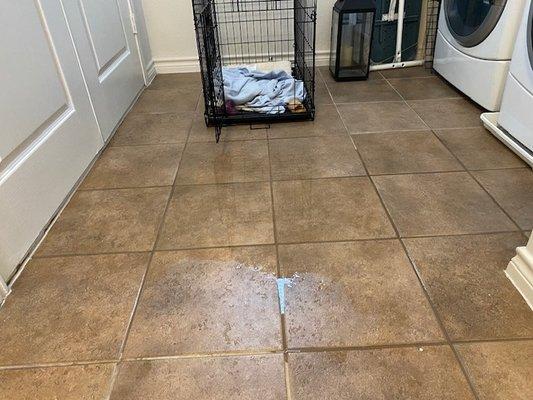 Flooding in my laundry room AFTER my roof was repaired