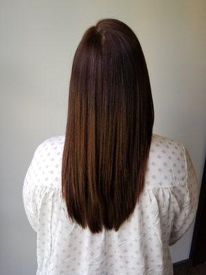 After Brazilian Blowout!