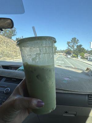 Strawberry matcha first time matcha is at is finest, im a matcha lover and like to try different ones where ever I travel and I give it 10