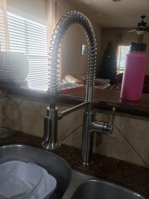 Brand New Faucet installed by Rutkowski Plumbing