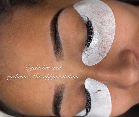 Eyelashes and Microblandings