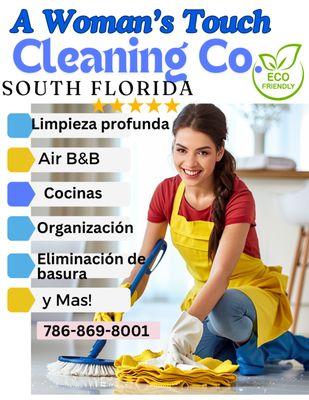 A Woman's Touch Cleaning