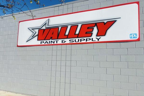 Side of shop view on corner of N. Green St.