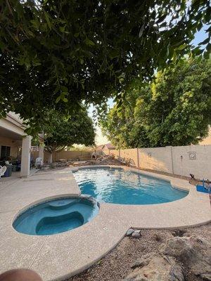 Helping to keep backyard oasis fresh