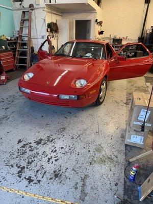 Putting new radio in