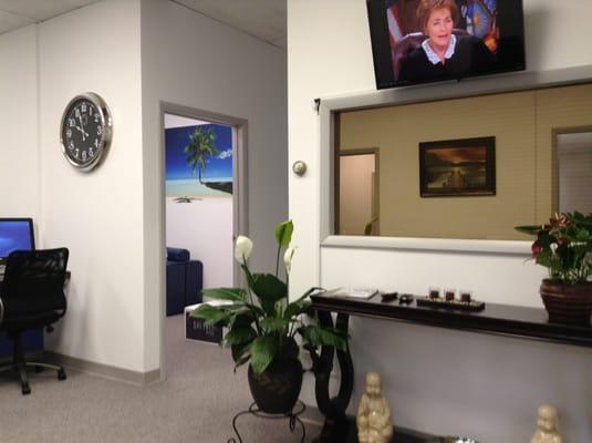 Irwin Chiropractic waiting room