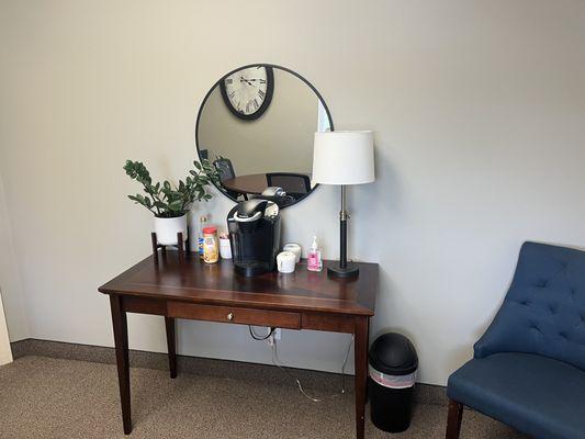 Coffee always on hand