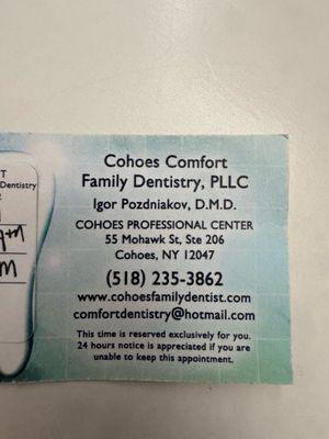 Comfort Family Dentistry, PLLC