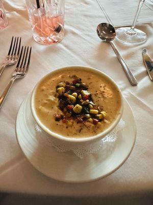 Jalapeño corn chowder