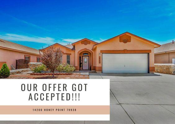 Our great friends' offer got accepted today! One Step closer to getting keys to their dream home