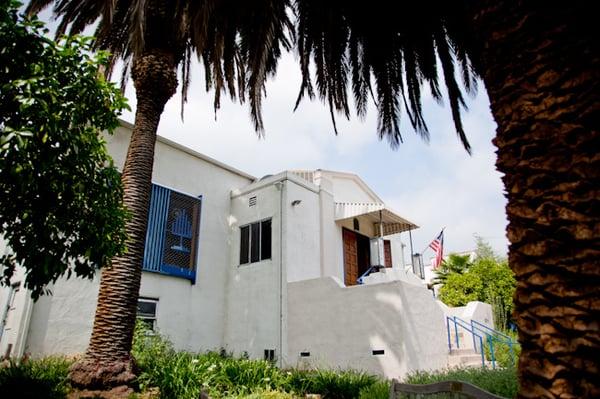 Temple Beth Israel's lovely 84 y,o synagogue in Northeast LA