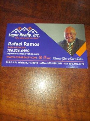 Rafael Ramos - Legra Realty