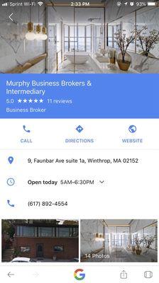 Google Murphy Business Nroker