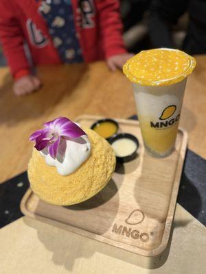 MNGO Kakigori, MNGO sticky rice smoothie