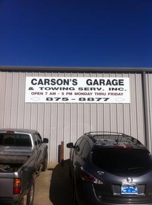 Carsons Garage & Towing Service
