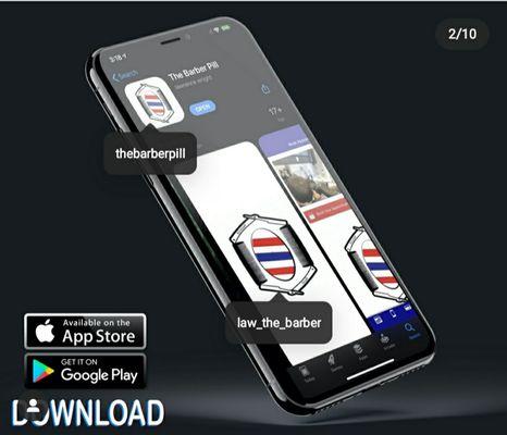 *The Barber Pill App is free to download *Appointments can also be booked from the website, Facebook, Google, or Instagram.