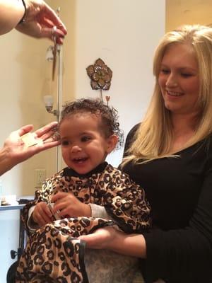 Leigh gave my grandbaby her first haircut. She did a wonderful job. We will be using Fusion for her trims from now on.