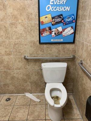 Wtf??? Come on now speedway y'all can do better then this I understand it 12:00 at night but why? Just why?