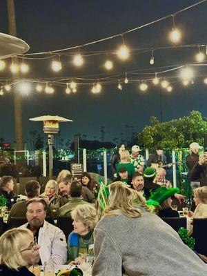 Outdoor dining, live music, party venue