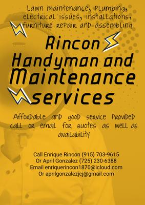 Rincon Handyman And Maintenance Services