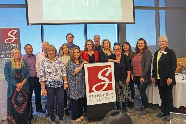 The Bastrop office at the Awards Breakfast 2022