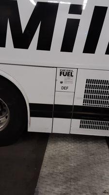 Not all buses through here are electric.
