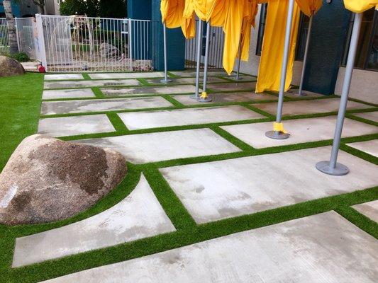 The job Turf Sellers completed for them in July and NEVER got paid for.