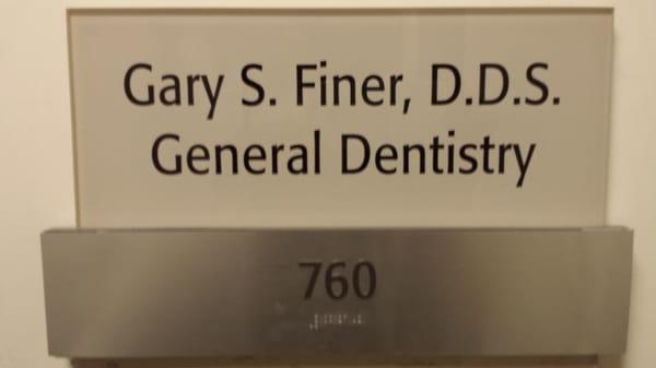 Gary S Finer, DDS