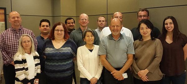 Interpro team with our client, Mauricio, from JDA Software.