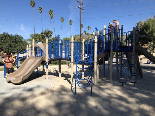 New perfect playground with sand