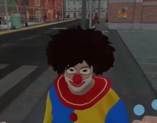 That's me in front of the laundry store.