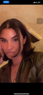 Irina Shayk haircut by Zinniah