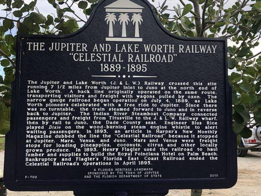 The Jupiter And Lake Worth Railway Celestial Railway 1889-1895