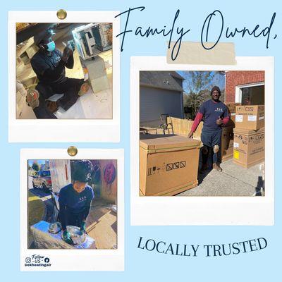 Hi, we're E & K - the husband and wife behind E &K Heating & Air