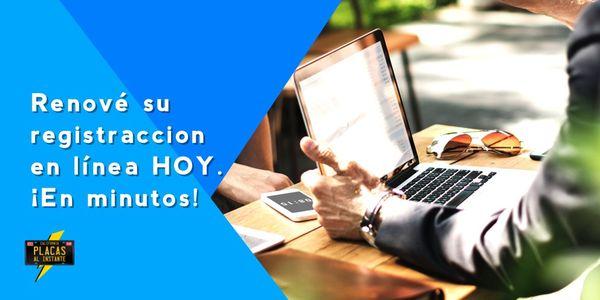 Renové se registraccion en minutos