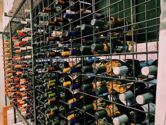 Wine Rack in the private room