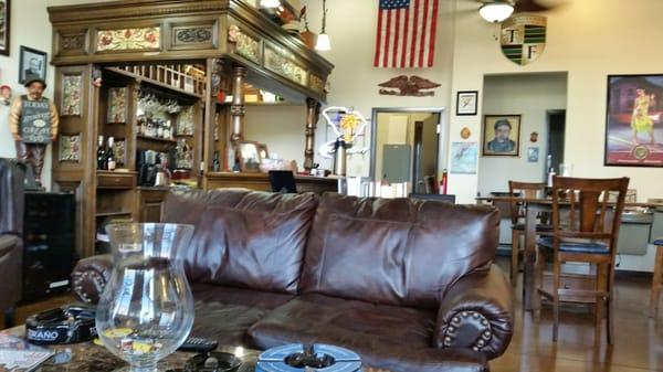 Hard Wood & Fine Leather!