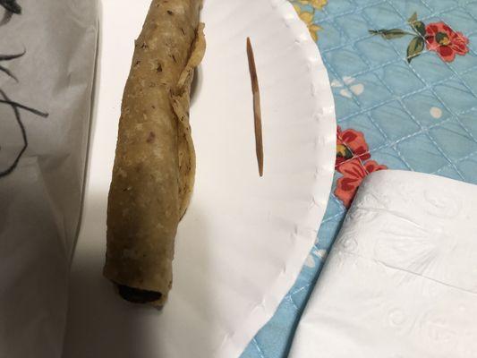 Shredded Beef Rolled Taco