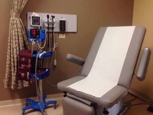 McHenry clinic is very nice and new.