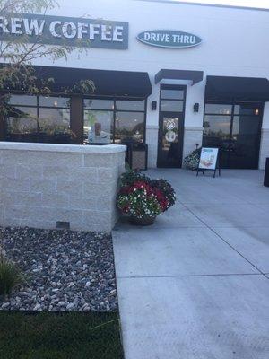 Front entrance. This location has a city vineyard next door.