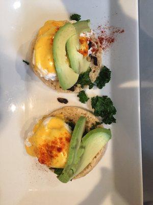 Veggie Eggs Benedict
