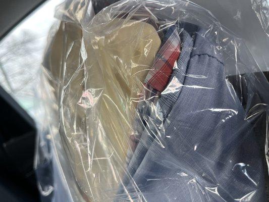 My coat and some shirts