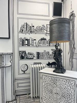 Part of the interior