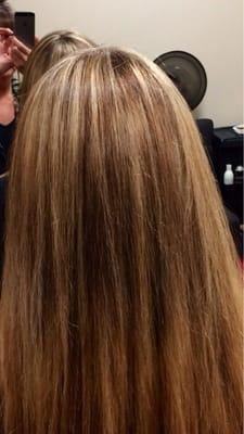 Raquel changes color all the time. She was dark brown a few months back