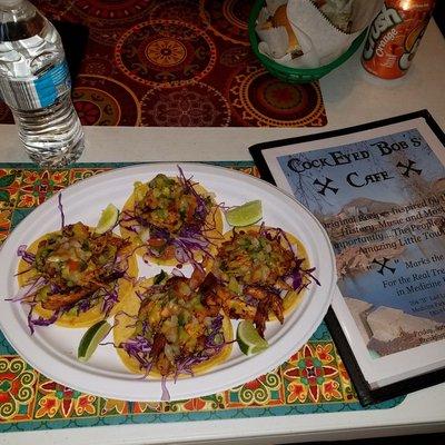 Chicken Street tacos