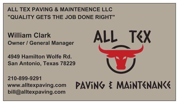 All Tex Paving & Maintenance
