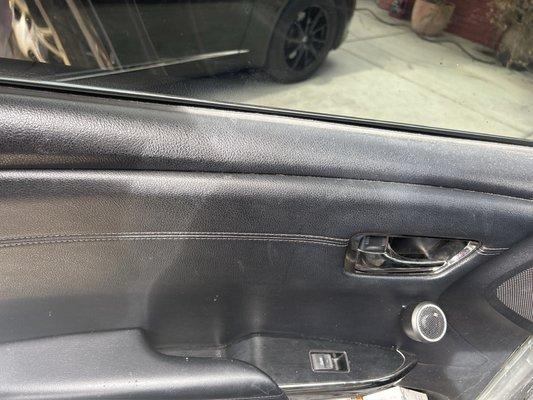 Back driver side door panel
