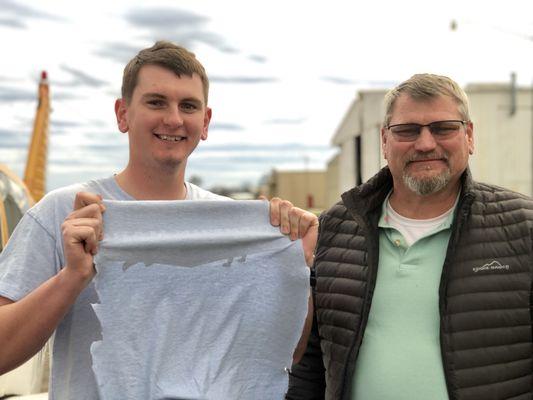 Amazing job, Josh! First solo!