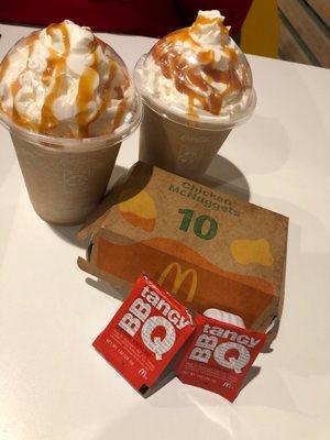 Caramel Frapps and Nuggets
